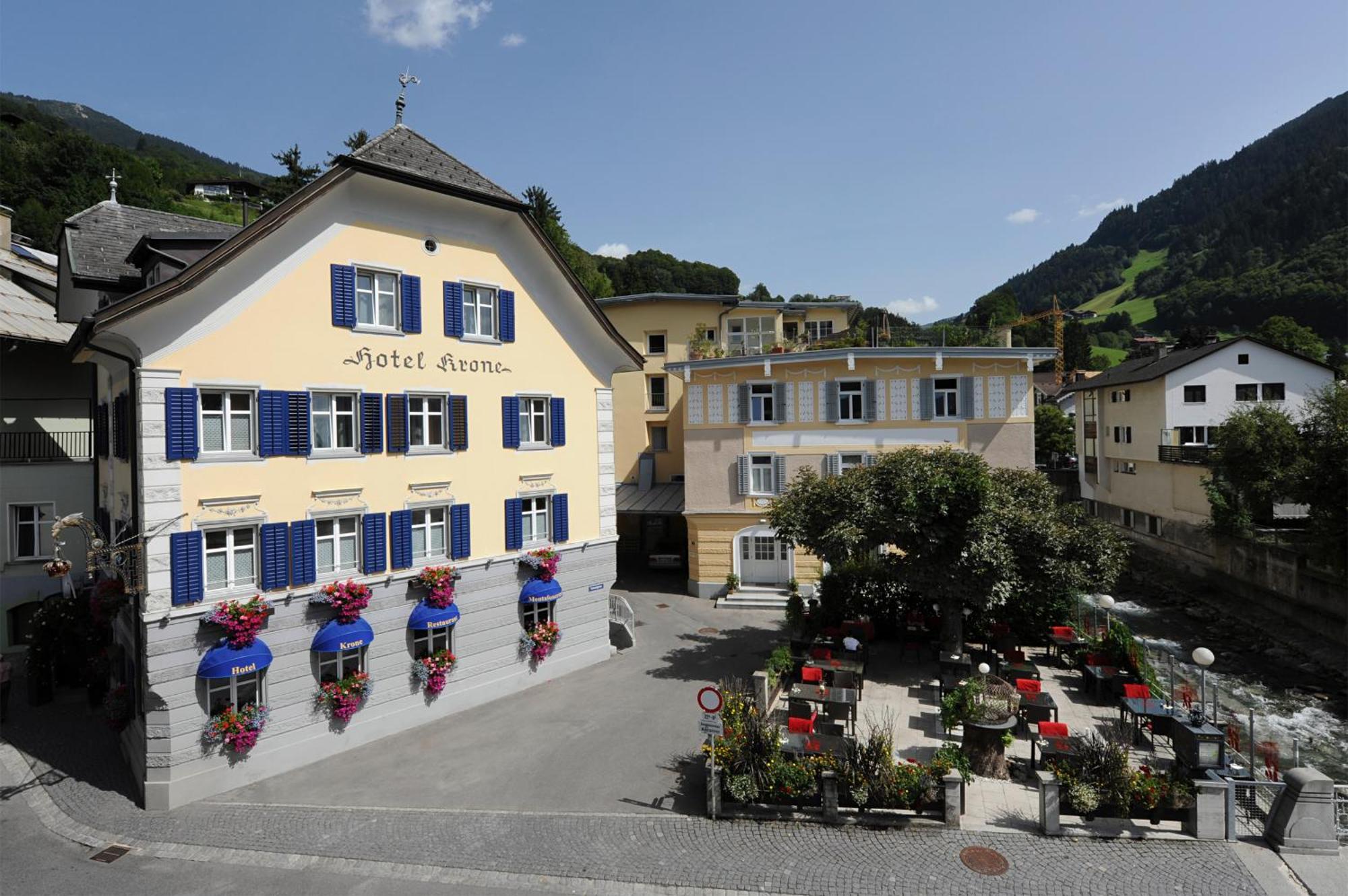 Hotel Krone Schruns Exteriér fotografie